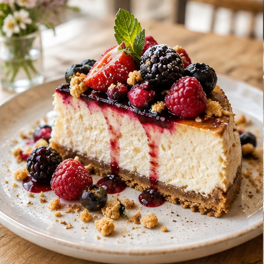Domácí cheesecake