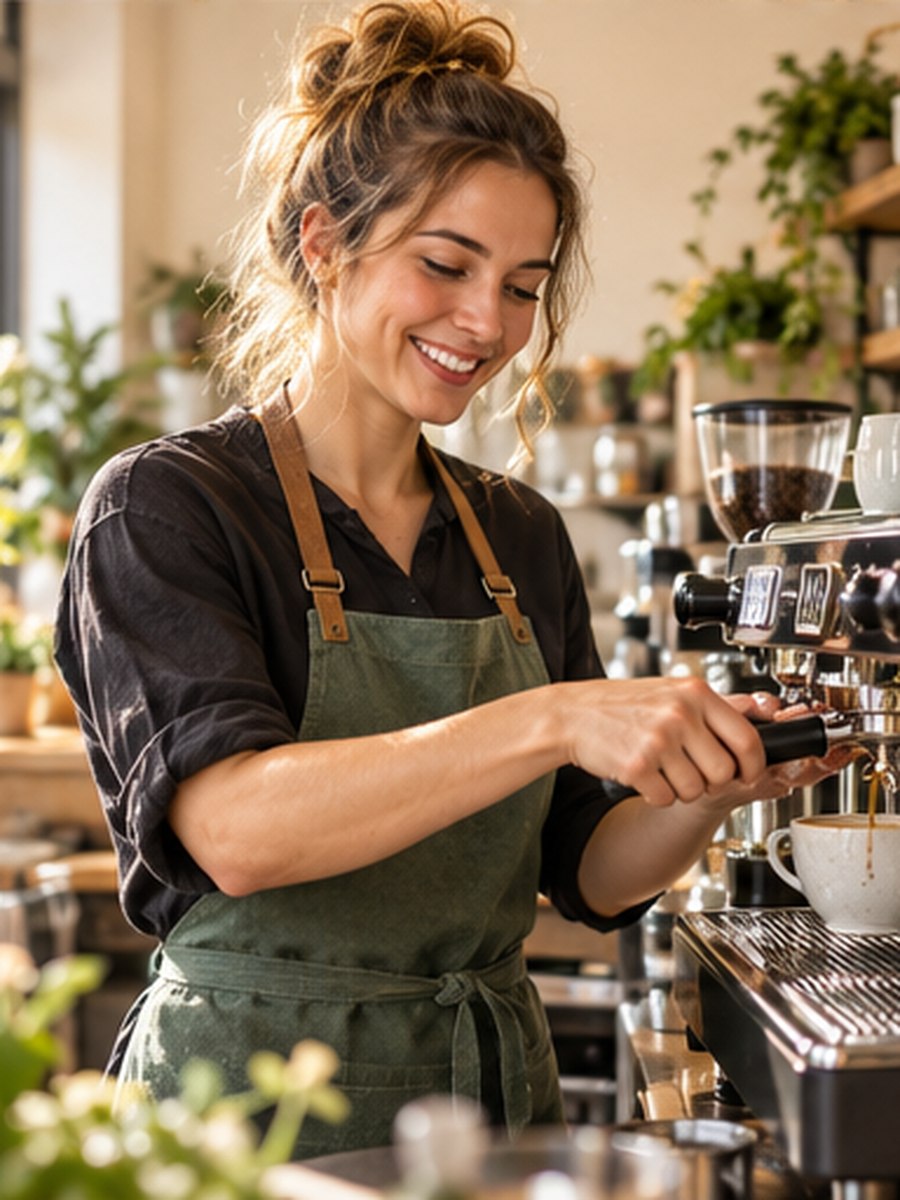 Baristka Nela Šimková
