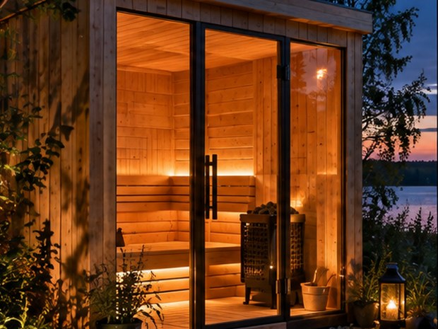 Finská sauna pro čtyři