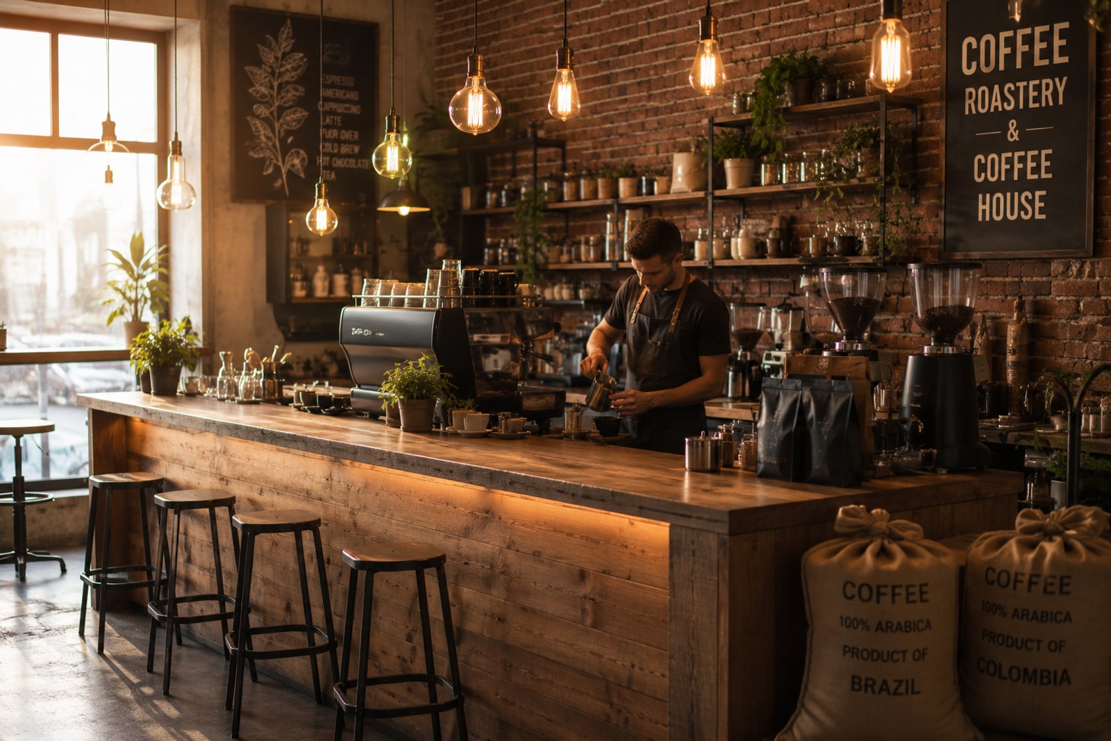 Bar kavárny Zrnko