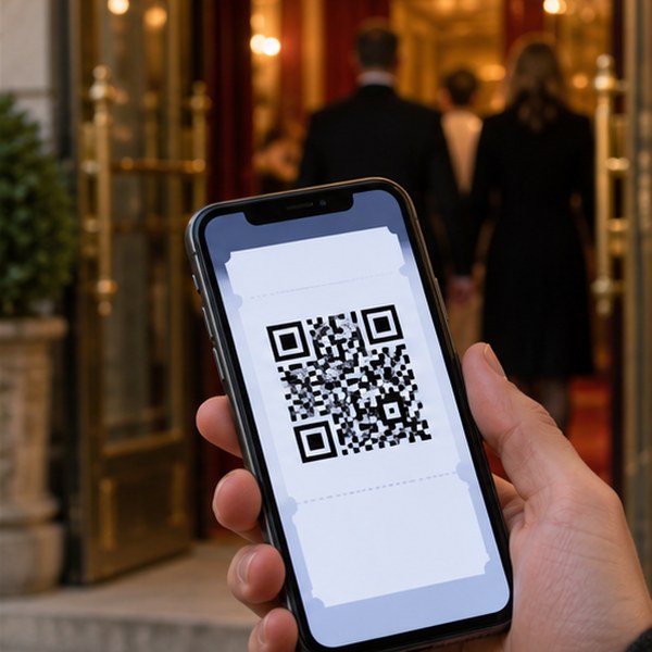 Odbavení u vchodu nově přes QR kódy