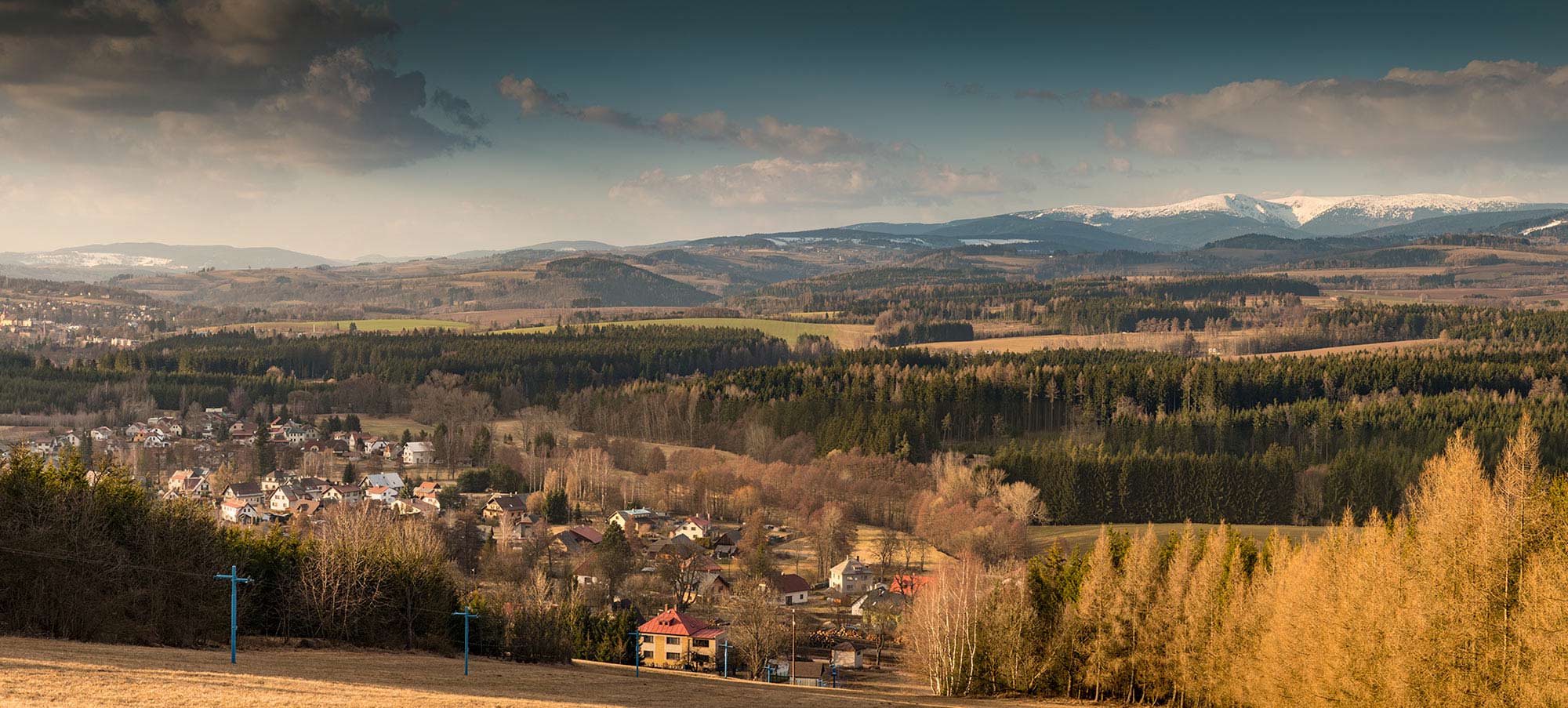 Pohled na obec