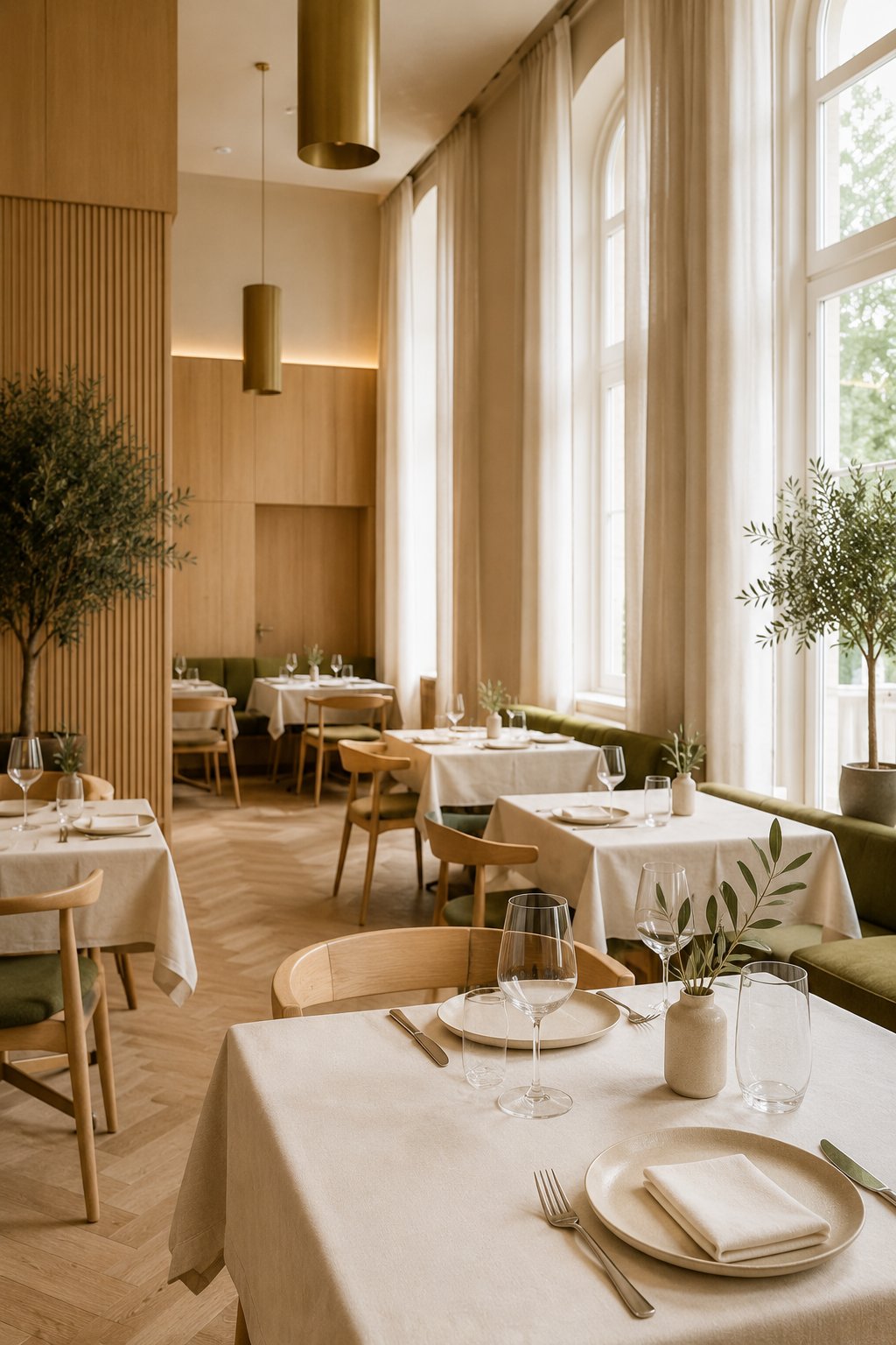 Interiér restaurace