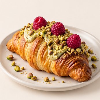 Pistáciový croissant