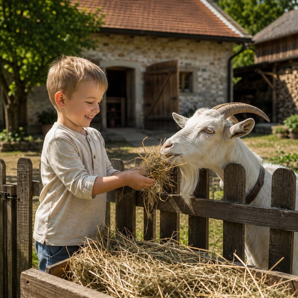 Krmení koz