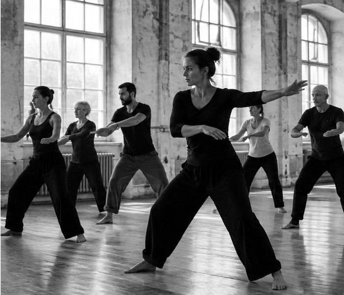 Taneční workshop v sále