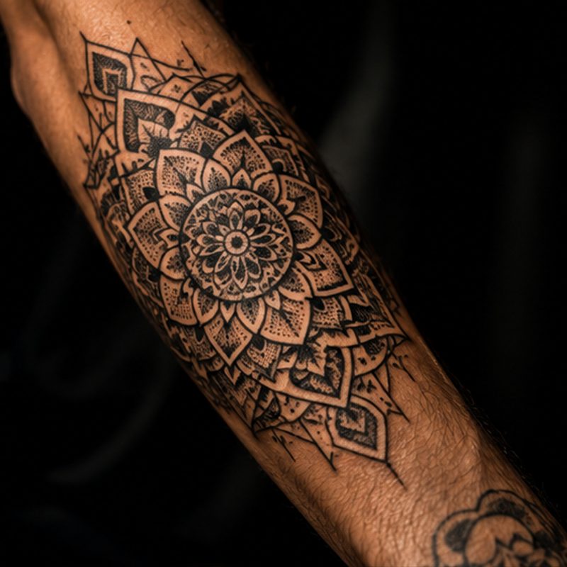 Blackwork tetování
