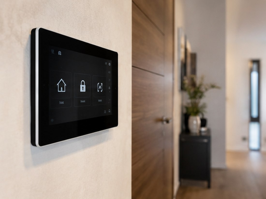 Ovládací panel alarmu