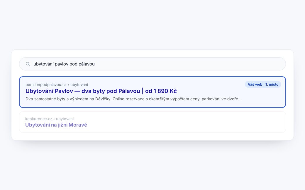Technické SEO pro Google i Seznam