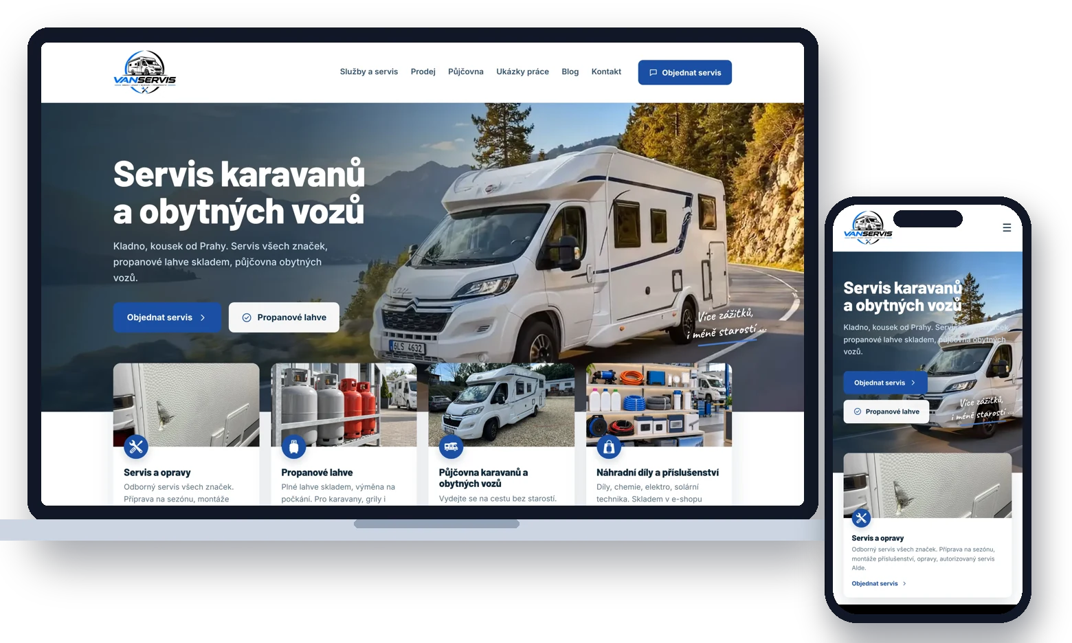 Web na pronájem
