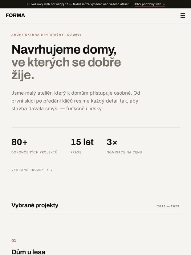 Ukázka na tabletu