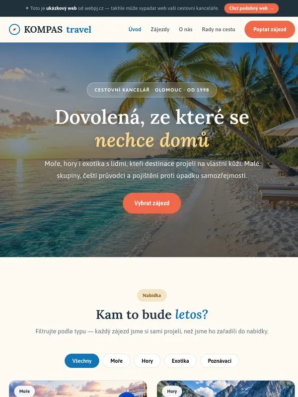 Ukázka na tabletu