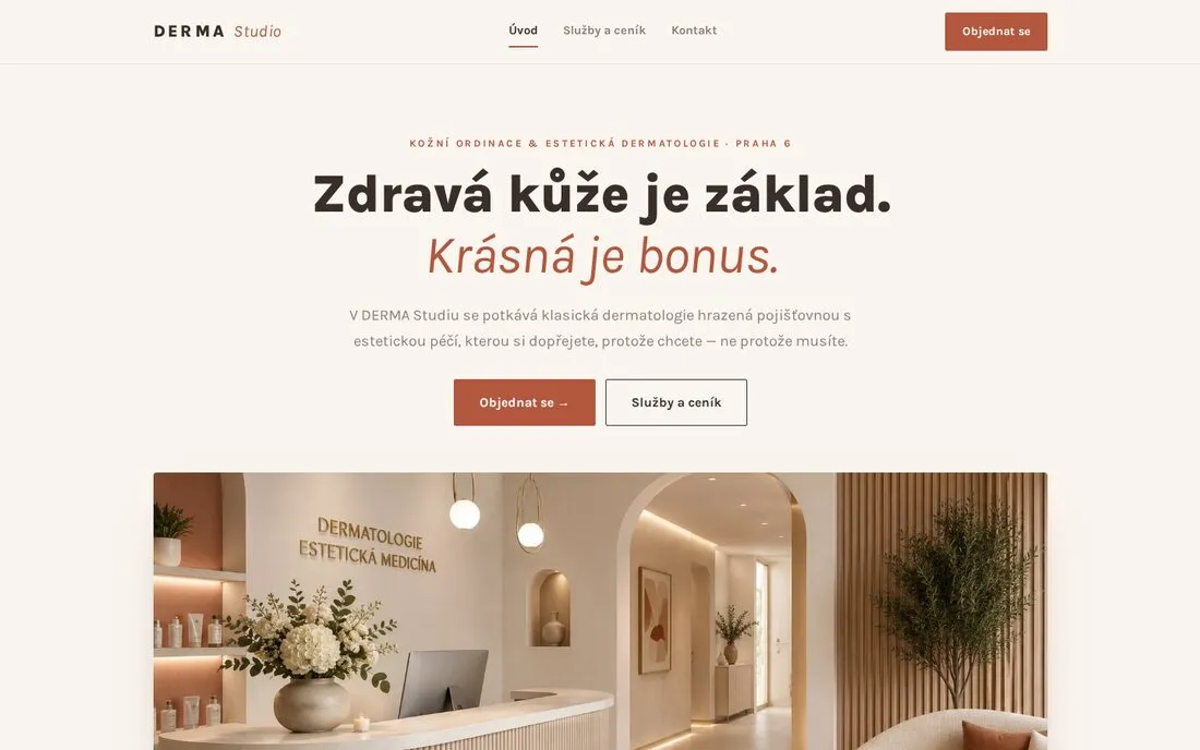 DERMA Studio — kožní ordinace