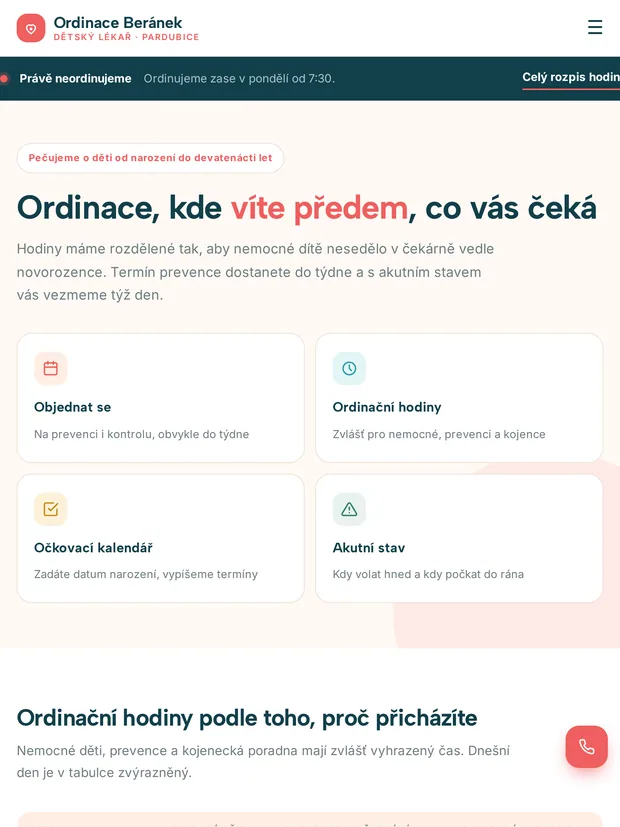 Ukázka na tabletu