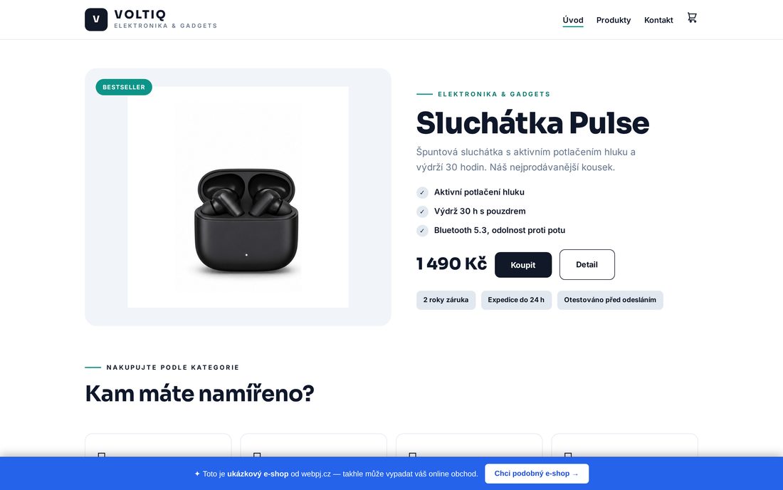 VOLTIQ — elektronika & gadgets