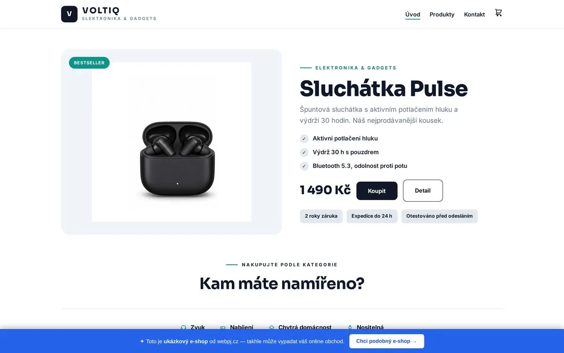 VOLTIQ — elektronika & gadgets