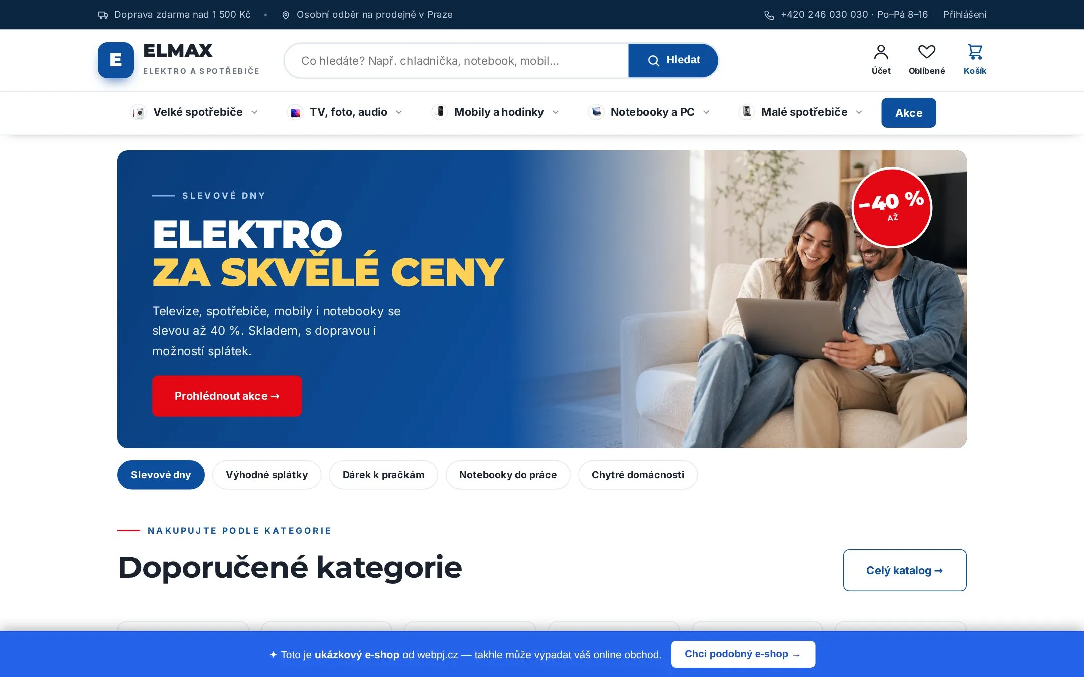 ELMAX — elektro a spotřebiče