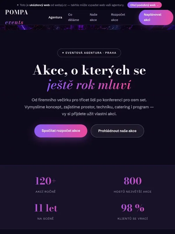 Ukázka na tabletu