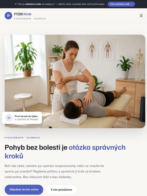 Ukázka na tabletu