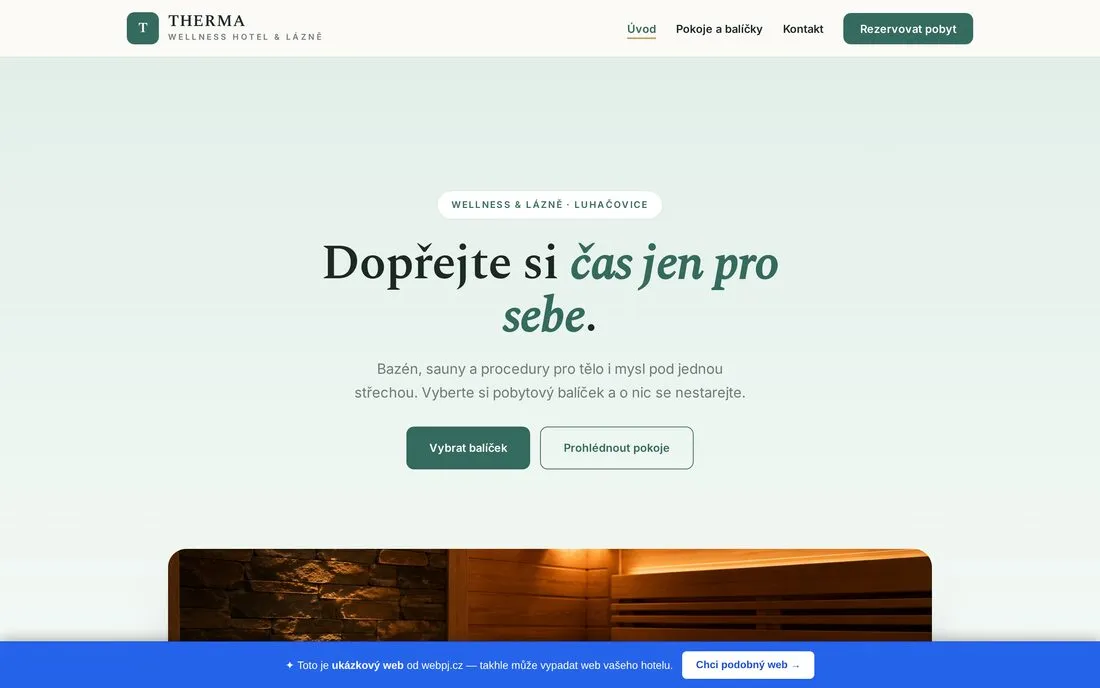 THERMA — wellness & lázně