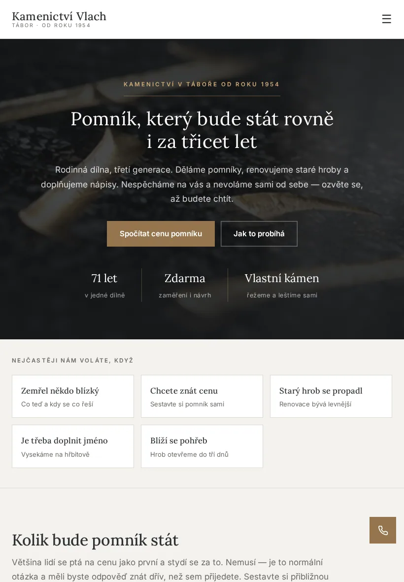 Ukázka na tabletu
