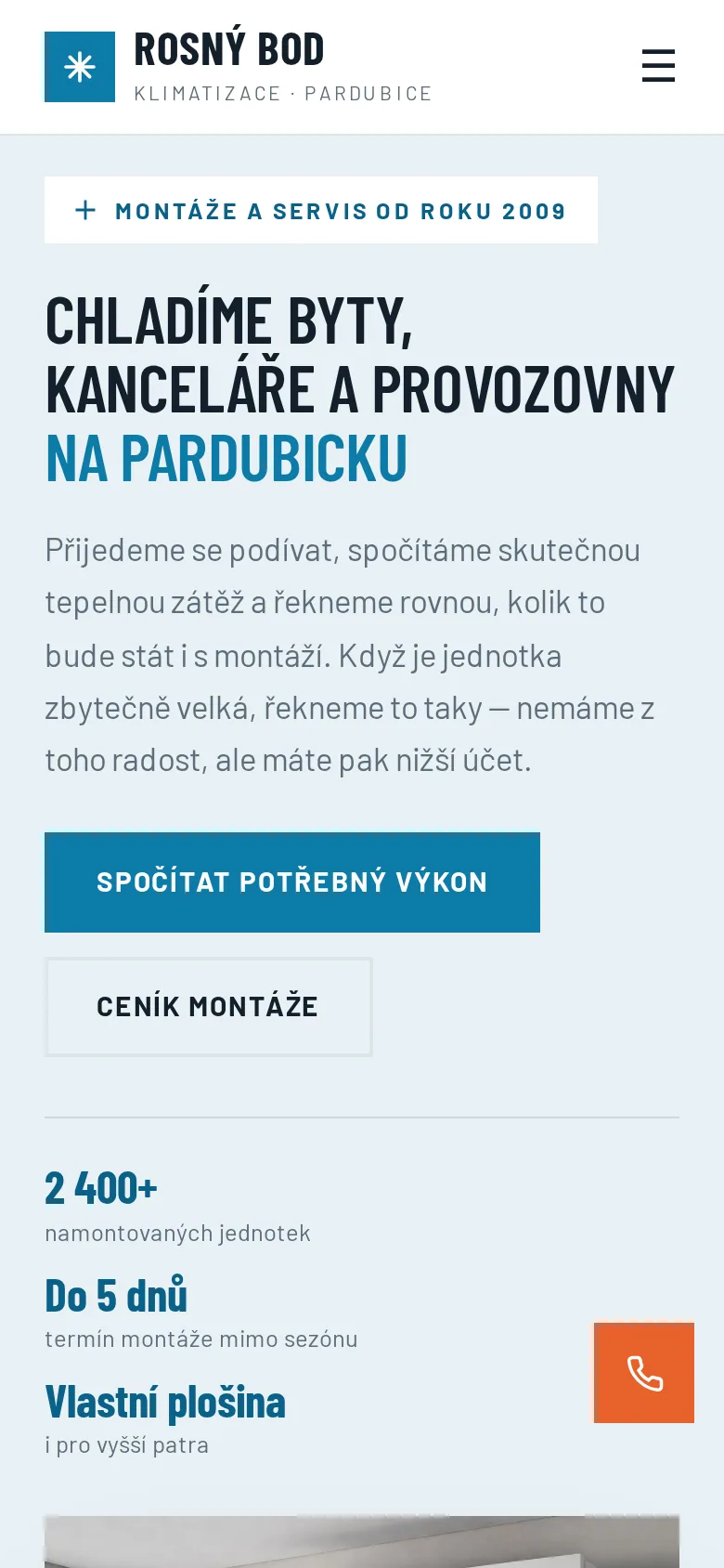 Ukázka na mobilu