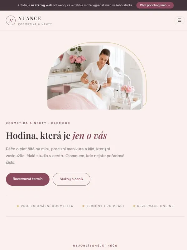 Ukázka na tabletu