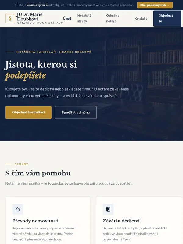 Ukázka na tabletu