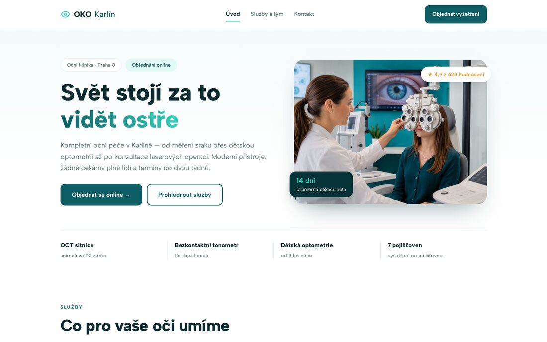 OKO Karlín — oční klinika