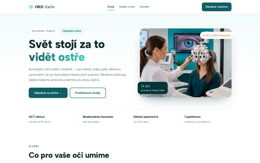 OKO Karlín — oční klinika