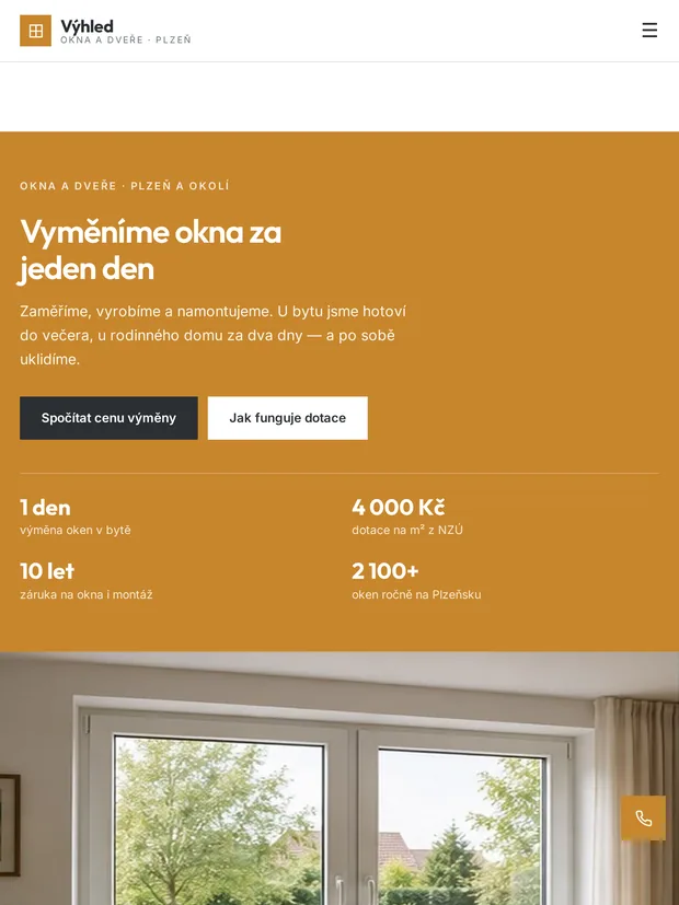 Ukázka na tabletu