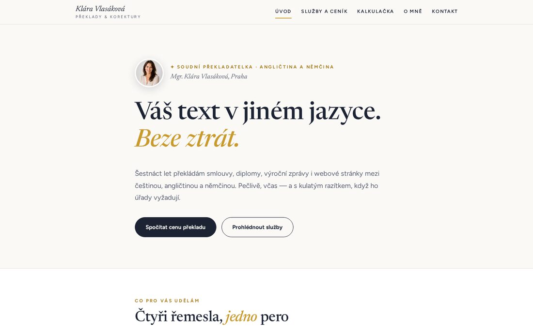 Klára Vlasáková — překladatelka