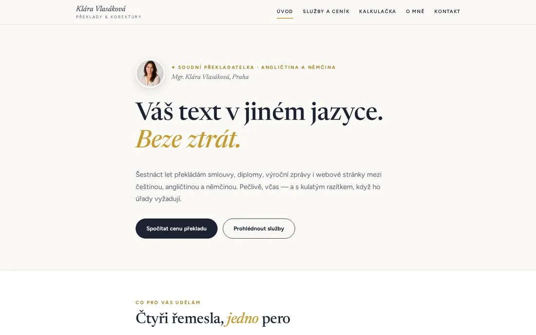 Klára Vlasáková — překladatelka