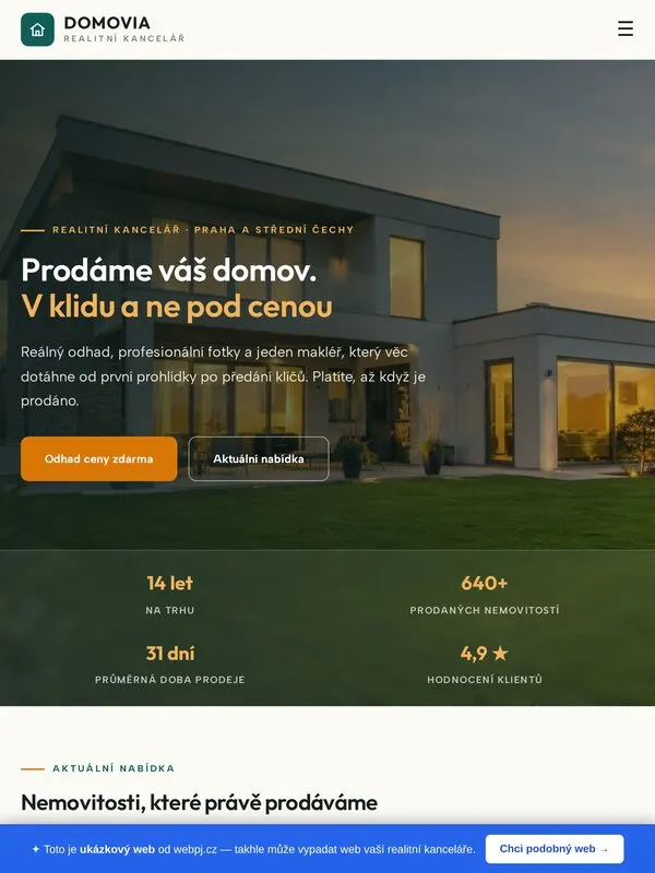 Ukázka na tabletu
