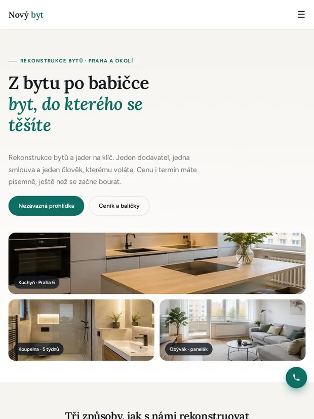 Ukázka na tabletu