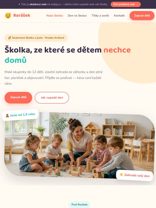 Ukázka na tabletu
