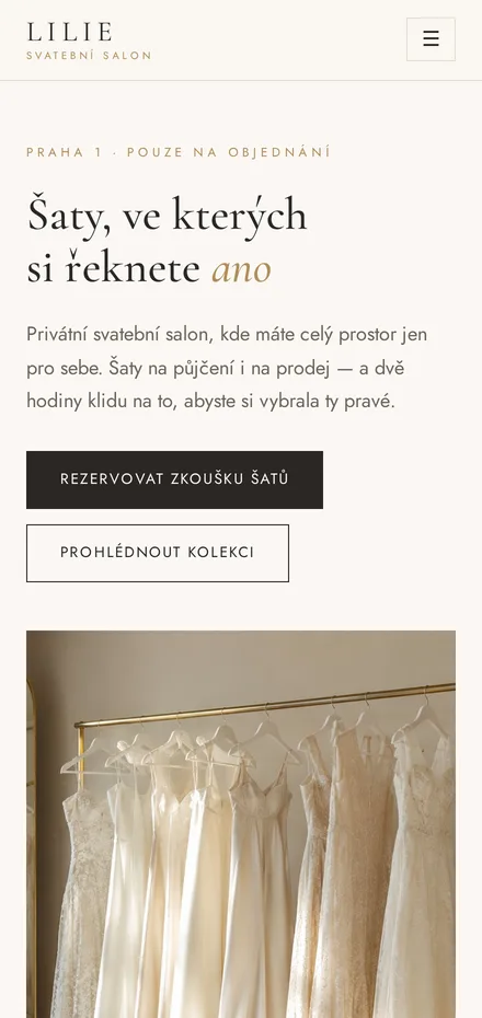 Ukázka na mobilu