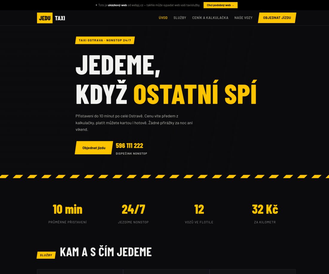 Ukázka na počítači