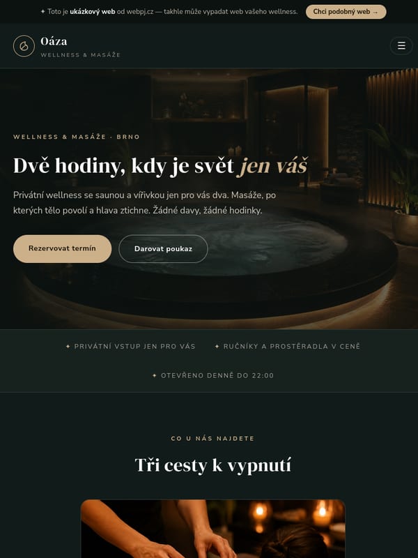 Ukázka na tabletu