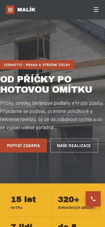 Ukázka na mobilu