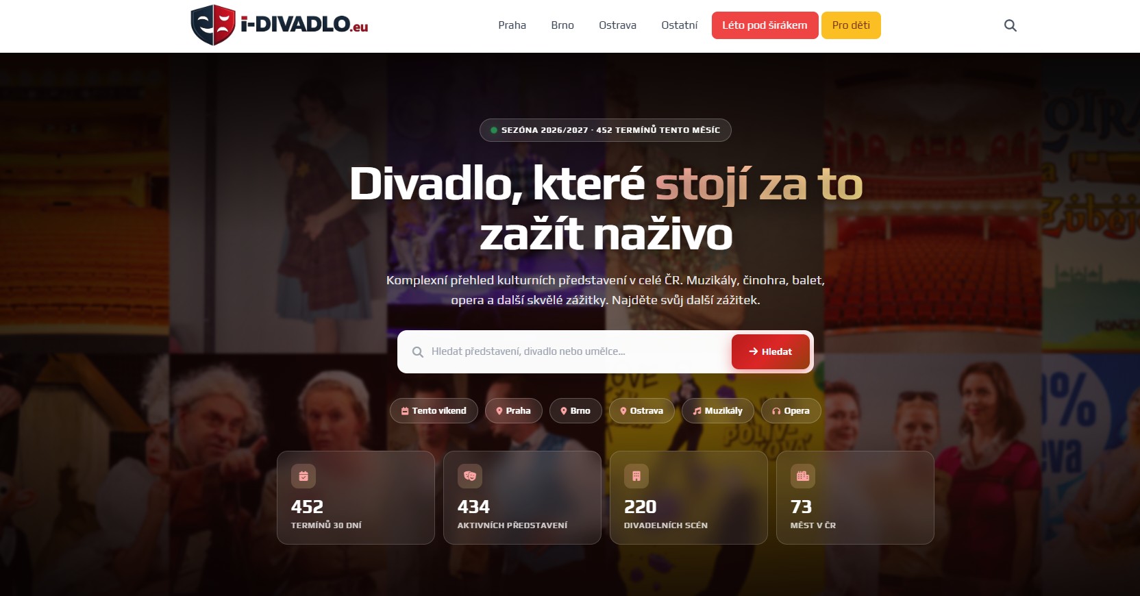 i-divadlo.eu - Kulturní portál a průvodce divadlem