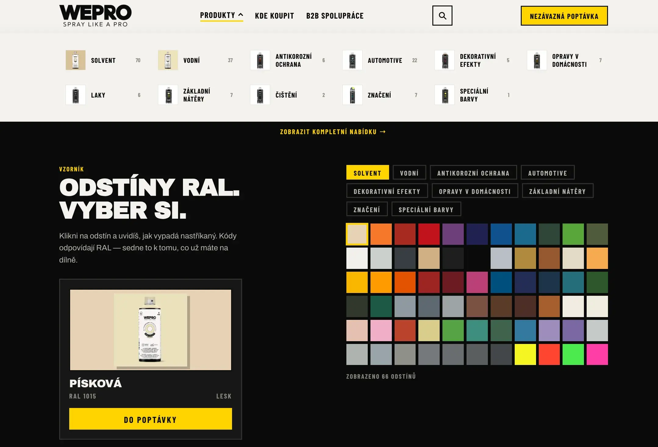 WEPRO – web pro nový brand od MTN pro Česko i Slovensko — ukázka 2