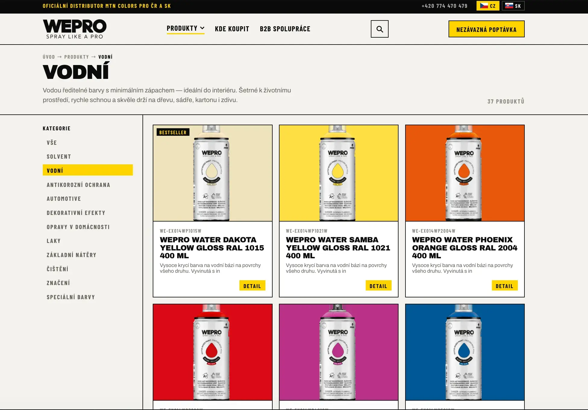WEPRO – web pro nový brand od MTN pro Česko i Slovensko — ukázka 3