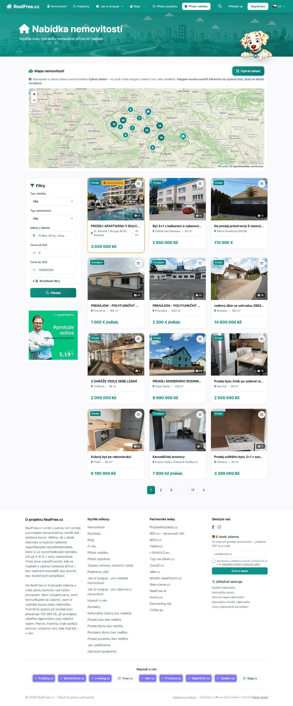 RealFree.cz / RealFree.sk - Nemovitosti bez provize — ukázka 5
