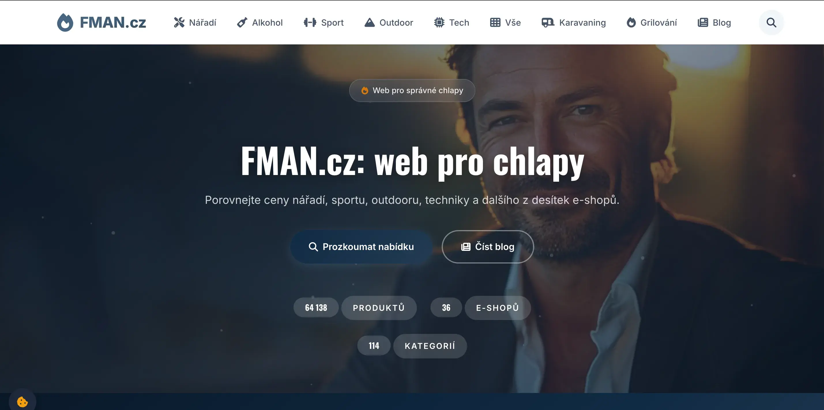 FMAN.cz - Srovnávač cen pro muže