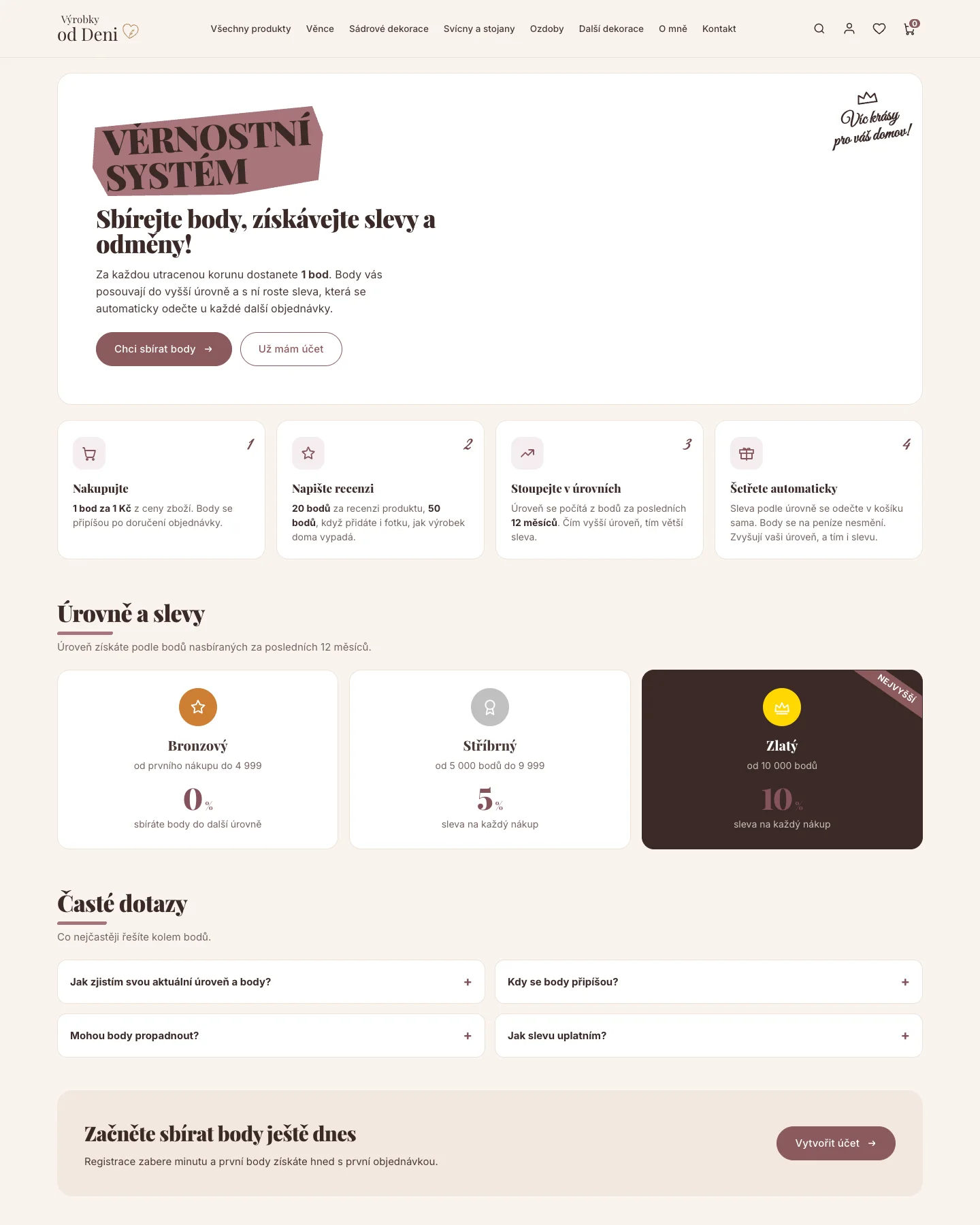 Výrobky od Deni – e-shop s ručně dělanými věnci a dekoracemi — ukázka 4