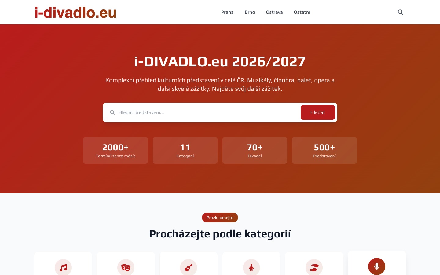 i-divadlo.eu - Kulturní portál a průvodce divadlem