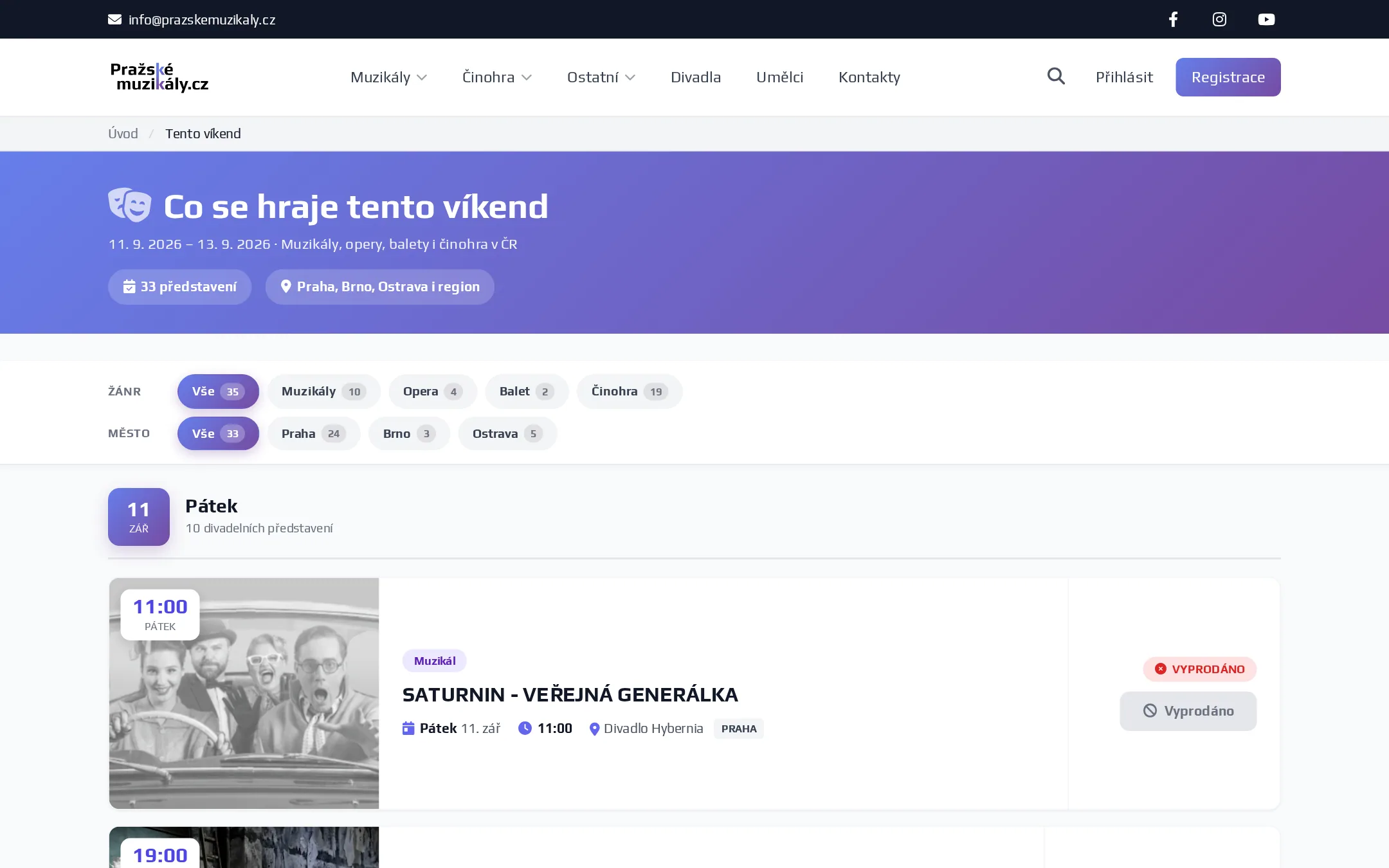 PražskéMuzikály.cz — tento víkend