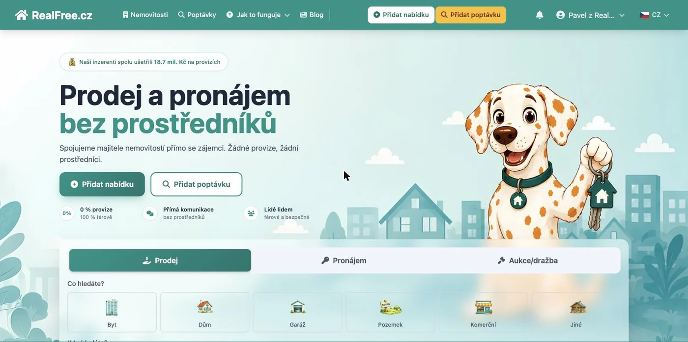 RealFree.cz / RealFree.sk - Nemovitosti bez provize