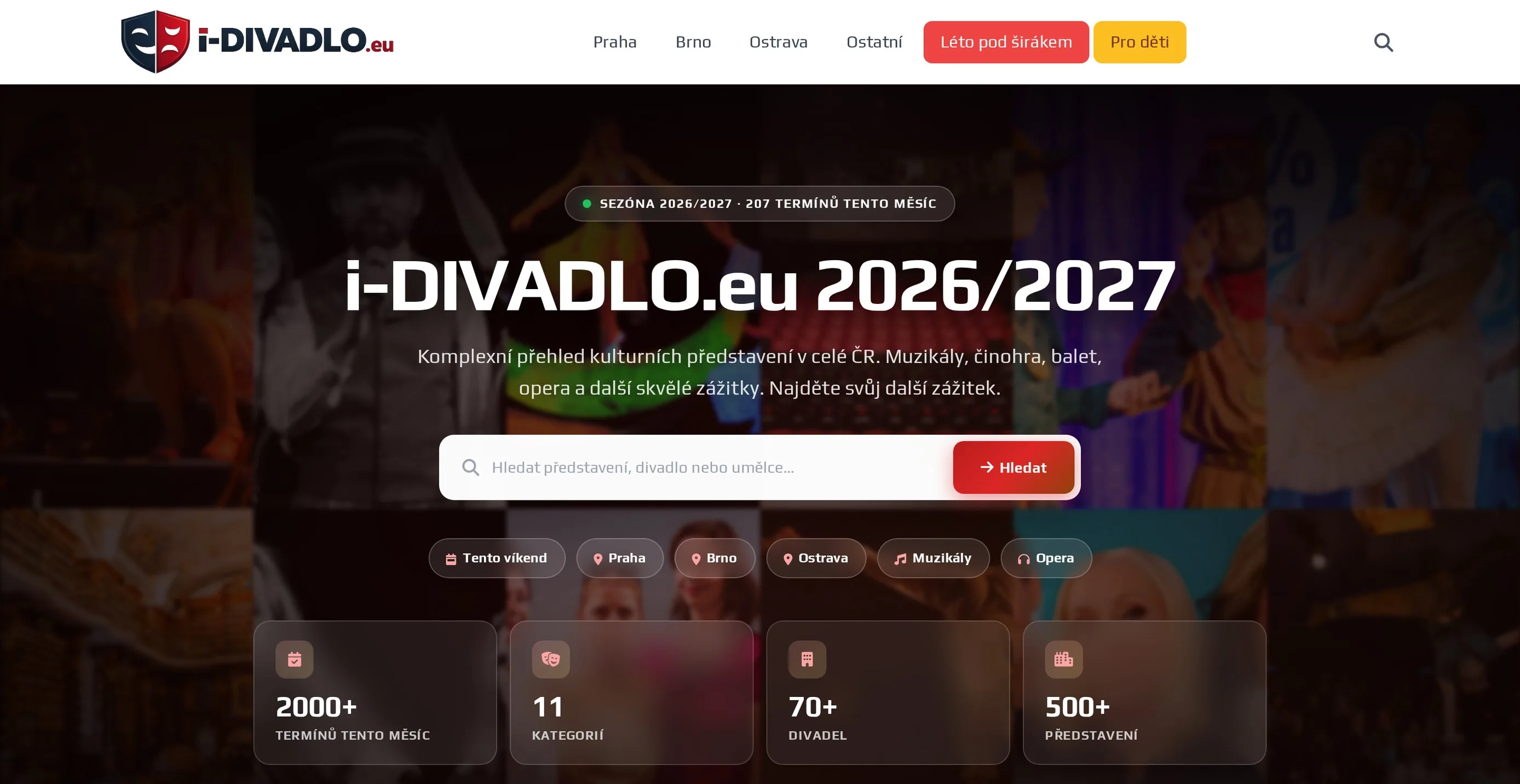 i-divadlo.eu - Kulturní portál a průvodce divadlem na počítači